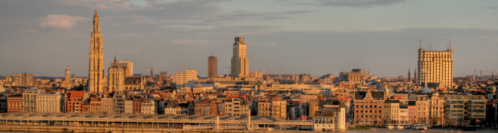 The city of Antwerp, photograph by Veerle Smedts